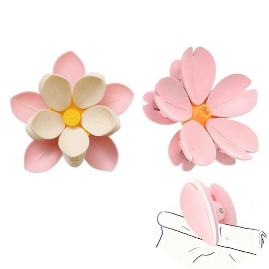 Fridge Magnets - Magnetic Clips - Cherry Blossom - Whiteboard Magnets - Closure Clips - Food Clips - Memo Holder - Flower Decoration - Kitchen Accessories - Pocket Clips - Office Supplies - Blackboard Magnets - Pink - 1 Piece.