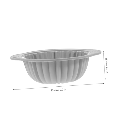Baking - Baking supplies - Airfryer baking - Baking tray - Kitchen utensils - Baking pan - Cake molds - Silicone baking molds - Silicone baking mat - Silicone mold - Silicone kitchen utensils - Gray - Round - 1 piece