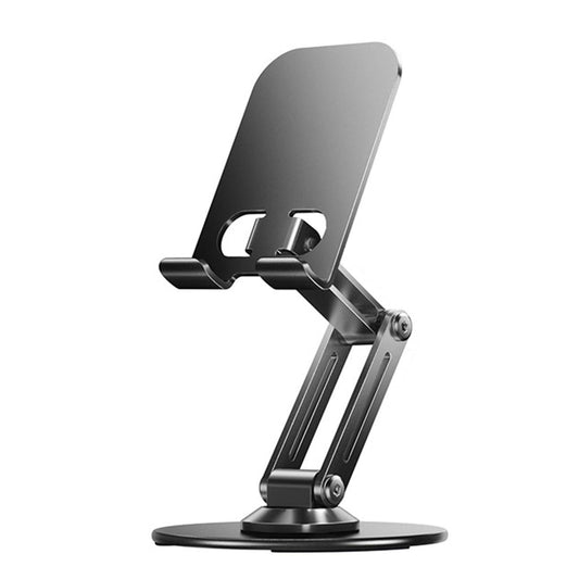 Phone Holder - Tablet Holder - Stand - Desk Accessories - Phone Stand - Smartphone Holder - Tablet Stand - Desk Gadgets - Universal Holder - Phone Support - Desk Stand - Black - 1 Piece.