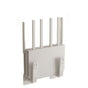Router Mount Wall - Modem Bracket Without Drilling - WiFi Booster Mounting - Universal Wall Mount - Cable Management - TV Furniture Organizer - Self-Adhesive Mounting System - Electronics Accessories - Media Box Storage - White - 2 Pieces.