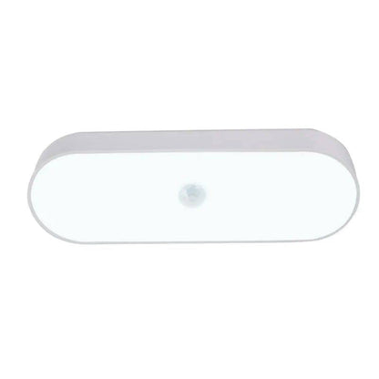 Closet Lighting - Night Light with Motion Sensor - LED Lamp - Kitchen Lighting - Stair Lighting - Wireless - Wardrobe Lighting - Indoor Wall Lamp - Bedside Lamp - Bedroom Accessories - Magnetic - Warm White Light - White - 1 Piece