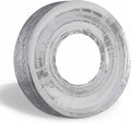 Gas stove protectors - Gas burner protectors - Aluminum foil gas stove - Gas stove foil - Kitchen accessories - Protective film - Extra thick - Universal - Cut to size - Hob protector - Round - Silver - 50 pieces