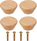Furniture knobs - Drawer knobs - Cabinet knobs - Furniture handles - Kitchen handles - Door handles - Cabinet handles - Furniture fittings - Kitchen fittings - Handles - Beech wood - Wood - Wooden - Scandinavian - Round - Design - Natural - Beech - Set of