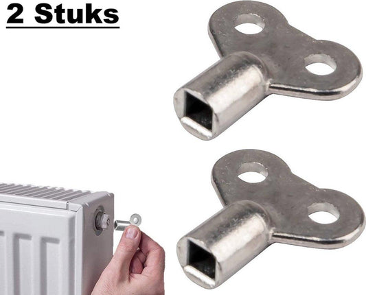 Bleeding Key | 2 Pieces | Radiator Wrench | 5.2mm.