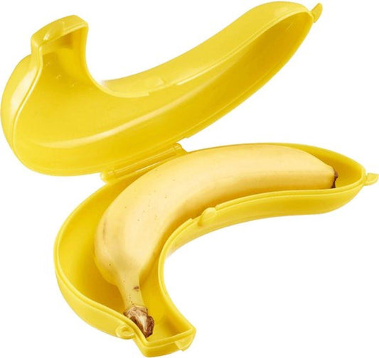 Banana Container | Lunchbox | Fruit Container | Banana Box | YELLOW.