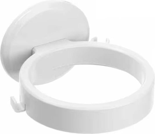 No Drilling Required Hair Dryer Holder | Hair Dryer Wall Bracket | Hair Dryer Holder | Hair Dryer Holder | Self-Adhesive | WHITE.