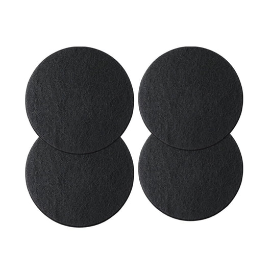 14.9Inch Black Oil Drain Splash Pad,Oil Change Mat,Round No Splatter Pad,High Temperature Splash Pad,Oil Spill Mat for Car Oil Changing (Round)