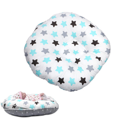 QZS Soft Nest Sleeper Pillow, Breathable Cotton Bed Pillow, Lounger Pillow, 1Pcs, 23.6 x 21.6'