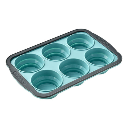 Brownie Pan with Dividers, 1 Set 12 Cavity All Edges Square Cupcake Brownie Pans Mini Cake Non Stick Baking Carbon Steel Bread Mold Small Edge 3x4 Individual Cutter Sheet Tray for Cookie Oven One Size Yellow-A