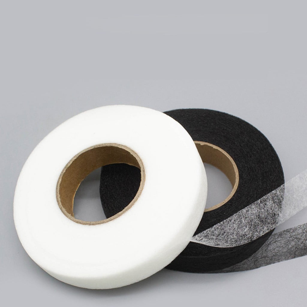 70 Yards Iron in Hemming Tape, 3cm Adhesive No Sewing Hem Tape, Iron in Tape for Hemming, Stitch Witchery Tape Sewing Tape, Fusible Tape Adhesive Wonder Web for Curtain, Pants, Clothes White