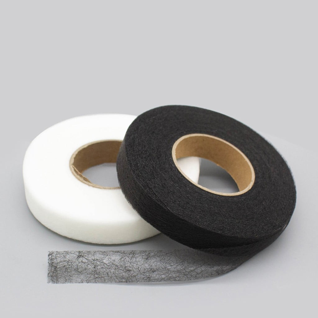 70 Yards Iron in Hemming Tape, 3cm Adhesive No Sewing Hem Tape, Iron in Tape for Hemming, Stitch Witchery Tape Sewing Tape, Fusible Tape Adhesive Wonder Web for Curtain, Pants, Clothes White