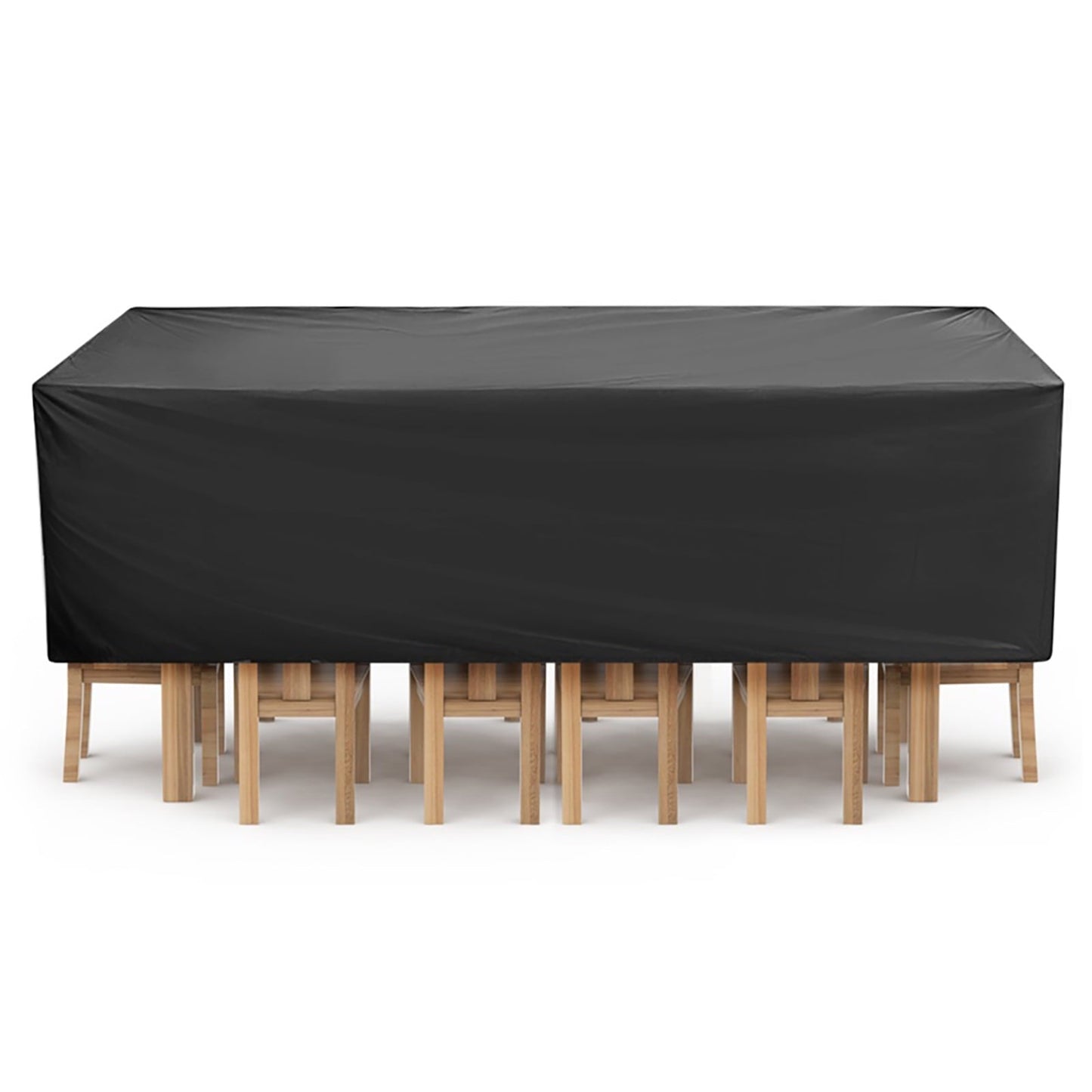 Rectangular Patio Table Cover Heavy Duty Waterproof Outdoor Furniture Set Cover 74" x 47" x 27"