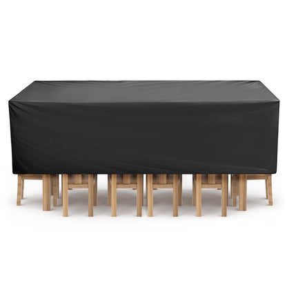 Rectangular Patio Table Cover Heavy Duty Waterproof Outdoor Furniture Set Cover 74" x 47" x 27"