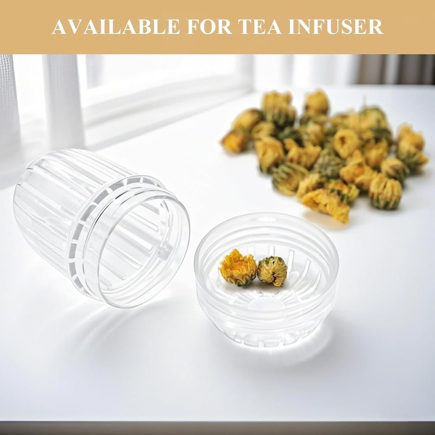 QZS 2.5x1.7In Fruit Infuser Insert,Set of 2 Reusable Fruit Infuser Water Pitcher for Iced Tea,Juice,Beverages,Water