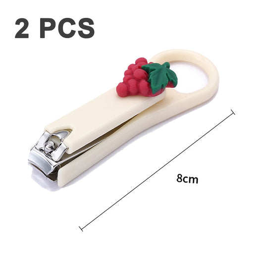 2Pcs Fingernail Clipper,Very Sharp and Cute Nail Clippers,Suitable for Adults and Children Style 6.