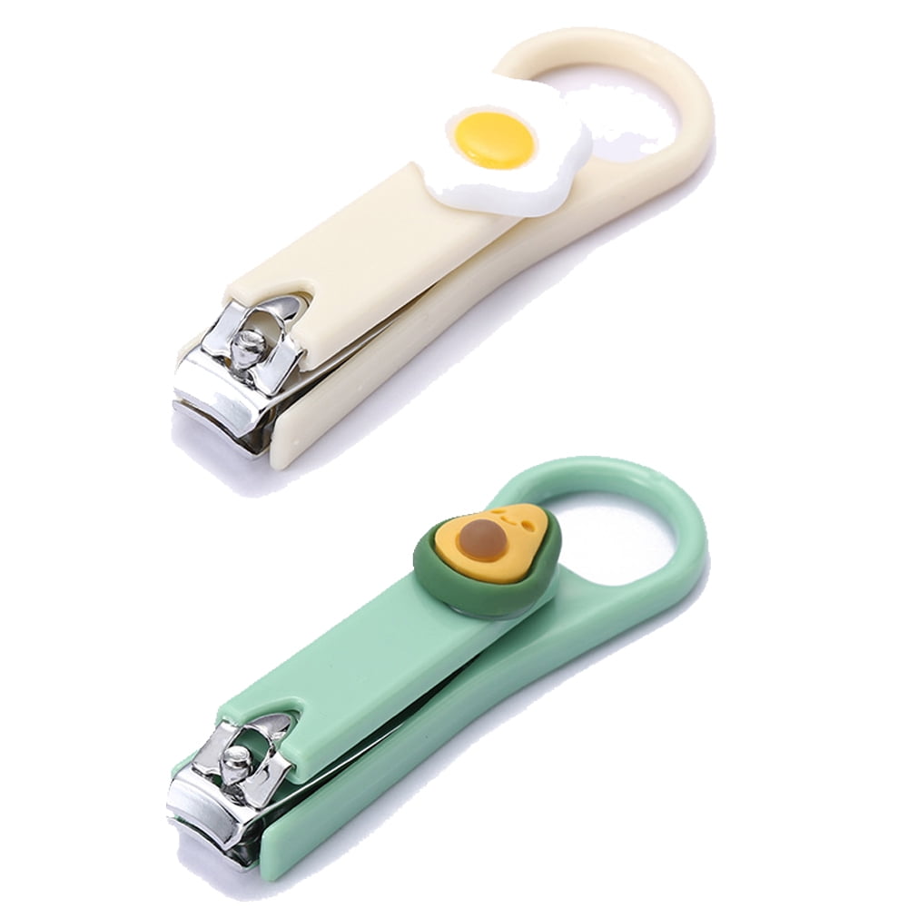 2Pcs Fingernail Clipper,Very Sharp and Cute Nail Clippers,Suitable for Adults and Children style 2.