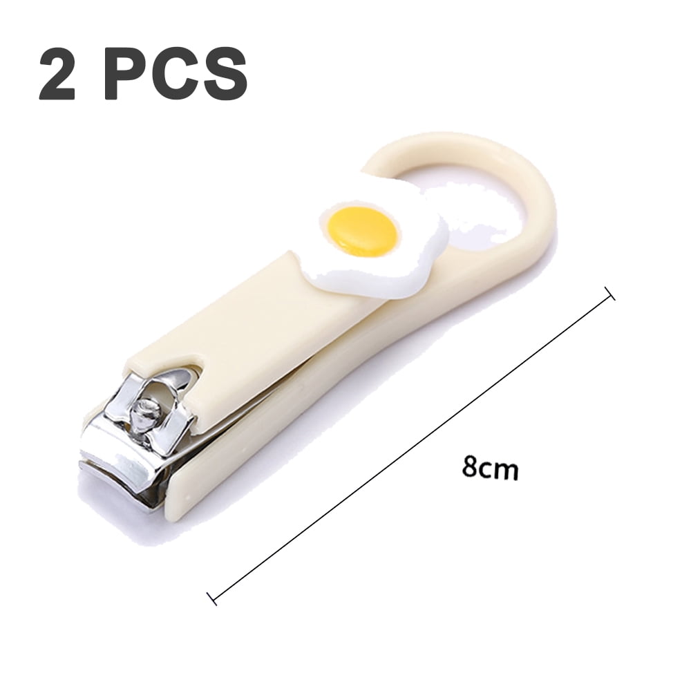2Pcs Fingernail Clipper,Very Sharp and Cute Nail Clippers,Suitable for Adults and Children style 2.