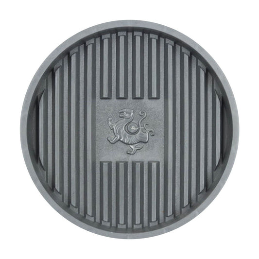 10 Inch Plant Saucer Tray,Decorative Flower Pot Drip Tray, Non-Slip Water Catch Basin for Indoor/Outdoor Potted Plants - Leak Proof Plant Mat for Furniture Protection Gray