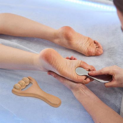 Wooden Massage Roller,Tutuviw 4 Pcs Portable Hand Roller Massagers,Wood Therapy Massages Roller Stick,Muscle Back Neck Shoulder Legs Massages Rollers for Gym Studio Office Home