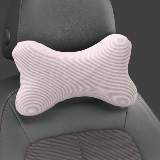 Clearance! Upgraded Dog Bone Shaped Travel Neck Pillows with Washable Removable Cover Memory Foam Car Bus Truck Driving Comfort Head Rest Support 10" A Pink/10"