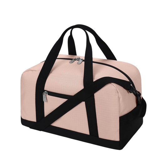 14 Inch Carry on Bag, Small Travel Gym Bag, Small Duffle Bag, Duffel Bag Gym Weekender Overnight Bag with Wet Pocket, Airlines Approved Foldable Carry on Bag, for Women and Men Black