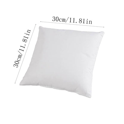 Pillow Insert, Hypoallergenic Square Form Sham Stuffer, Standard White Non-woven Cloth, Sofa Decorative, Euro Throw Pillow Inserts, for Sofa Bed Couch, Headboard Cushion Core C