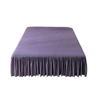 Bed Skirt Queen Size Ruffled Bed Skirt with Split Corners, Queen Bed Skirt Drop, Queen Size Bed Skirt, for Ruffled Bed Skirt with Split Corners, Bed Skirt Queen Size Purple