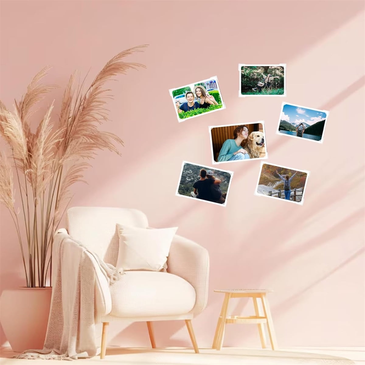 Tutuviw 408 Pcs Clear Photo Corners Stickers Self-Adhesive Photo Corners Lens Photo Corner Sticker for DIY Scrapbooking, Memory Books Journal and Picture Album (Clear, 4 Sheet)