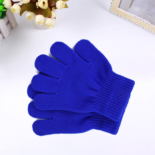 GXWEA 2T Gloves Kids Waterproof Gloves Kids Gloves Winter Gloves Thick Gloves Stretchy Warm Gloves Boys Girls 6-11 Year 5-12 years AHA3 kids snow gloves Blue