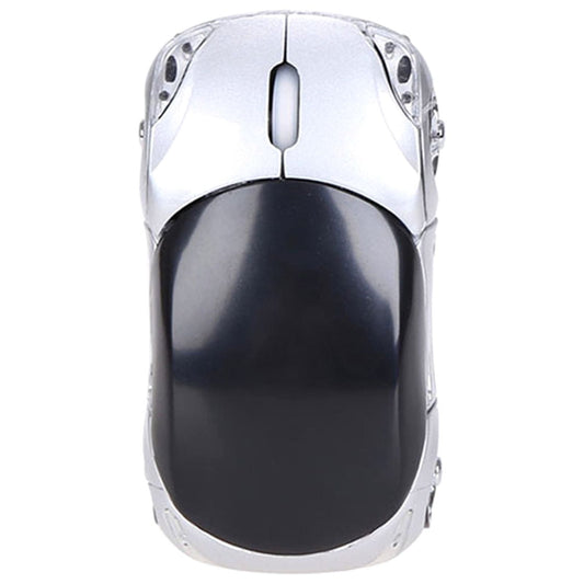 2.4G Wireless Mouse, Cute Car Mouse, 2.4G Wireless (10m Range) and USB Plug and Play, 1200DPI Optical Tracking, for PC Computer Laptop Tablet, with LED Light Pink