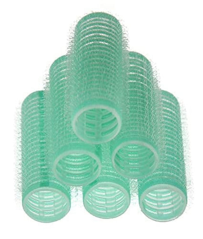 Self Grip Small Hair Curlers,Hair Rollers Curlers,Salon Hairdressing Curlers,DIY Curly Hairstyle Hair Rollers for Women Medium Short Hair (Gripping Sticky Rollers 0.6" 12PCS), Random color 6PCS.
