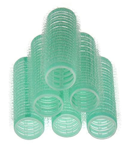 Self Grip Small Hair Curlers,Hair Rollers Curlers,Salon Hairdressing Curlers,DIY Curly Hairstyle Hair Rollers for Women Medium Short Hair (Gripping Sticky Rollers 0.6" 12PCS), Random color 6PCS.