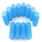 Self Grip Small Hair Curlers,Hair Rollers Curlers,Salon Hairdressing Curlers,DIY Curly Hairstyle Hair Rollers for Women Medium Short Hair (Gripping Sticky Rollers 0.6" 12PCS), Random color 12PCS.