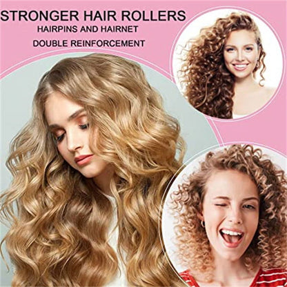 Self Grip Small Hair Curlers,Hair Rollers Curlers,Salon Hairdressing Curlers,DIY Curly Hairstyle Hair Rollers for Women Medium Short Hair (Gripping Sticky Rollers 0.6" 12PCS), Random color 12PCS.