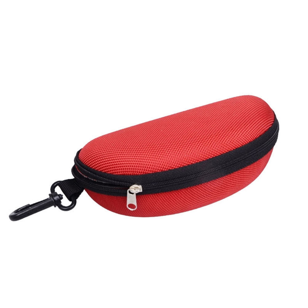 opvise Sunglasses Case Solid Large Space Waterproof Protective Glasses Case Travel Box for Adult Green