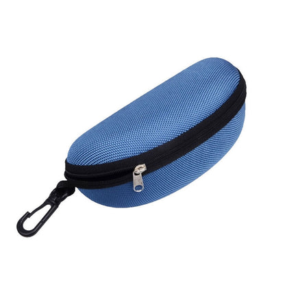 opvise Sunglasses Case Solid Large Space Waterproof Protective Glasses Case Travel Box for Adult Green