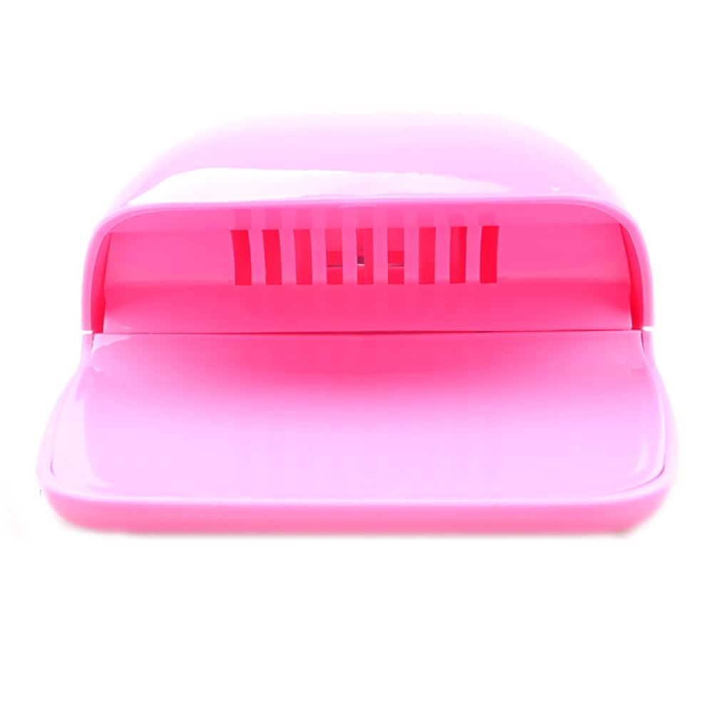 Portable Finger Toe Nail Polish Dryer Drying Blow Fan Manicure Art Tool Machine Purple.