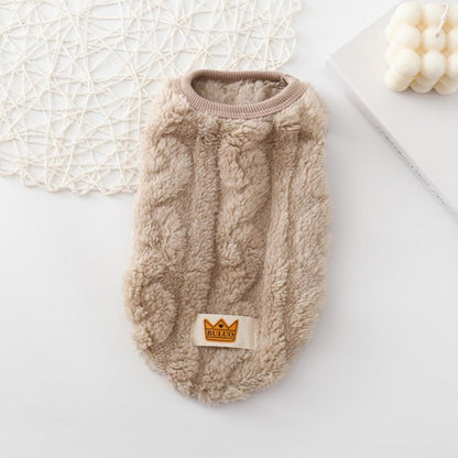 Cat Sweaters Kitty Sweater for Cats Knitwear,Small Dogs Kitten Clothes Male and Female,High Stretch,Soft,Warm Dog Clothes for Small Dog and Cat Winter L Beige