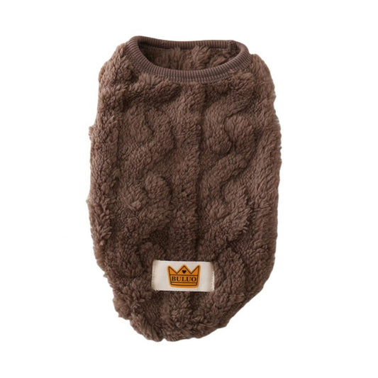 Cat Sweaters Kitty Sweater for Cats Knitwear,Small Dogs Kitten Clothes Male and Female,High Stretch,Soft,Warm Dog Clothes for Small Dog and Cat Winter M Brown