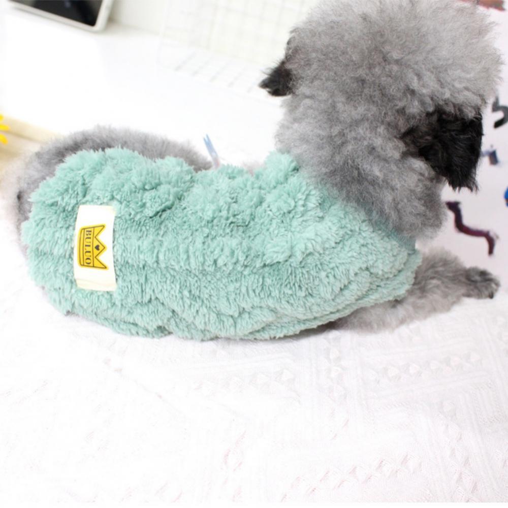 Cat Sweaters Kitty Sweater for Cats Knitwear,Small Dogs Kitten Clothes Male and Female,High Stretch,Soft,Warm Dog Clothes for Small Dog and Cat Winter M Green
