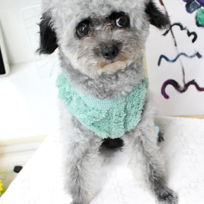 Cat Sweaters Kitty Sweater for Cats Knitwear,Small Dogs Kitten Clothes Male and Female,High Stretch,Soft,Warm Dog Clothes for Small Dog and Cat Winter M Green