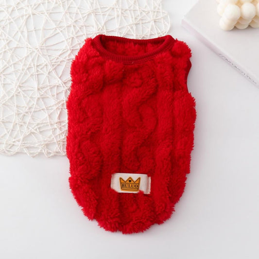 Cat Sweaters Kitty Sweater for Cats Knitwear,Small Dogs Kitten Clothes Male and Female,High Stretch,Soft,Warm Dog Clothes for Small Dog and Cat Winter M Red