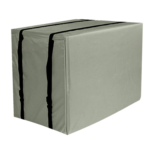 Cheers.US Window Air Conditioner Cover Outdoor, Outside Window AC Unit Cover Black Dust-Proof Waterproof AC Cover Outdoor Window AC Protection Cover L Beige