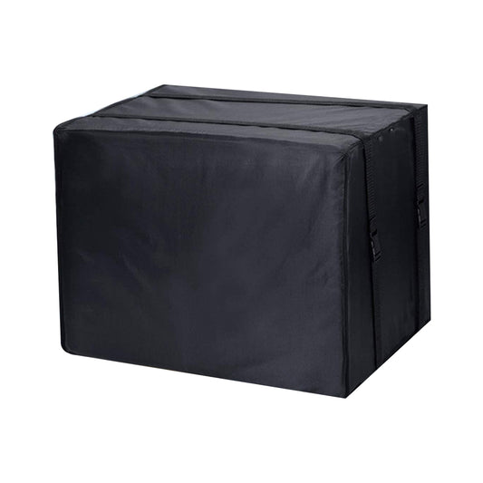 Cheers.US Window Air Conditioner Cover Outdoor, Outside Window AC Unit Cover Black Dust-Proof Waterproof AC Cover Outdoor Window AC Protection Cover M Black