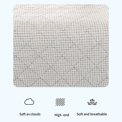 Summercome Cooling Quilt, Thin Quilts Summer Lightweight Comforter, Full Washed Cotton, Machine Washable, Soft Comfy Breathable Sleep Blanket for Hot Sleeper, Ultra-Cool Lightweight (Blue, Queen) Queen Green