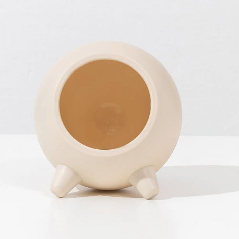 Visland House Semi-closed Keep Warm Burrowing Comfortable Hamster House Large Hideout for Hedgehog Chinchilla Bear Dragon nest Hamster Accessories Grey