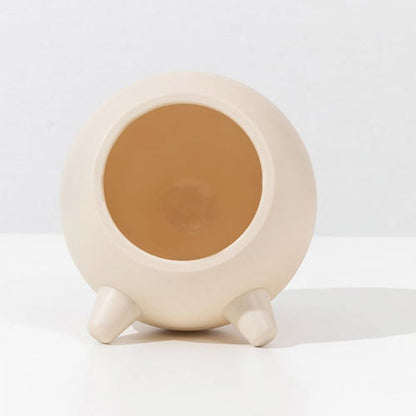 Visland House Semi-closed Keep Warm Burrowing Comfortable Hamster House Large Hideout for Hedgehog Chinchilla Bear Dragon nest Hamster Accessories Grey