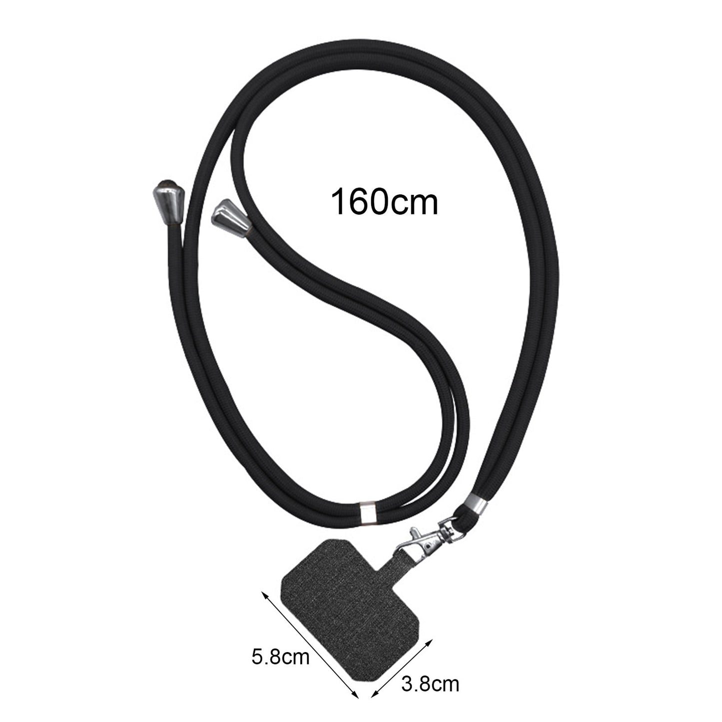 Mightlink Phone Lanyard,Universal Crossbody Cell Phone Lanyards Adjustable Shoulder Neck Straps,Cell Phone Lanyard Compatible for All Smartphones Yellow