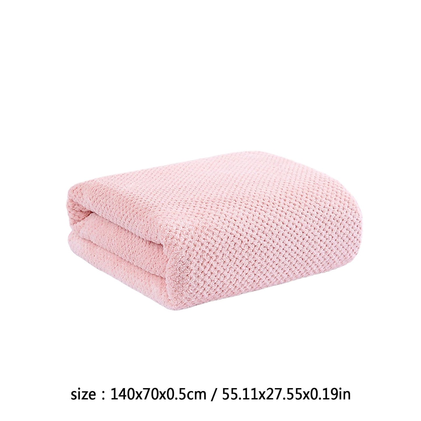 Chmadoxn Bath Towel, Oversize Bath Towel, 55×28 Inch Large Microfiber Bath Towels, Soft, Absorbent, and Quick Dry Towels for Bathroom, Pool, Beach, Swim, and Yoga, Large Bathroom Towels for Daily Use 55×28 in Pink