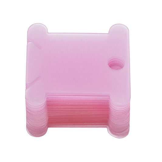Chmadoxn Embroidery Floss Bobbins, Sewing Thread Winding Plate Board,50 pc Embroidery Floss Organizer, Plastic Embroidery Thread Cards for Cross Stitch Thread Holder Sewing Storage 20 pc Green